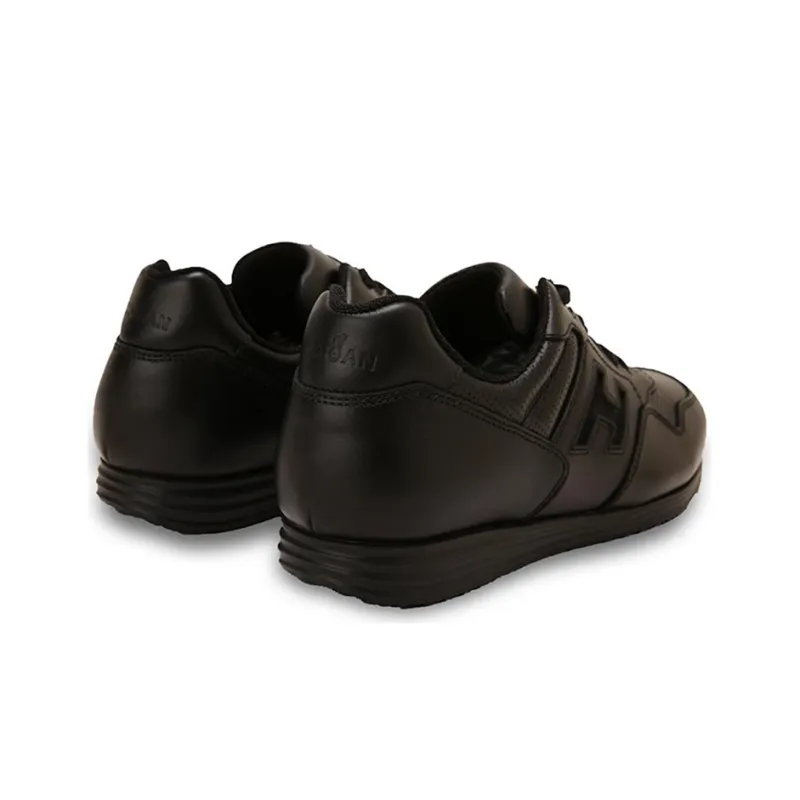 HOGAN Olympia Cushioning Low-Top Casual Shoes Men's Black-3