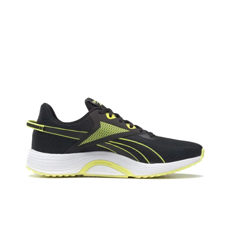 Reebok Lite Plus 3 Cushioning Anti-Slip Wear-Resistant Breathability Low-Top Casual Shoes Men's Black-1