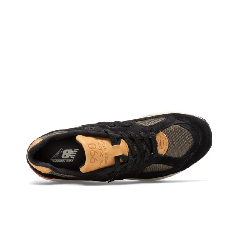 New Balance 990v2 Desert Heat Black-3