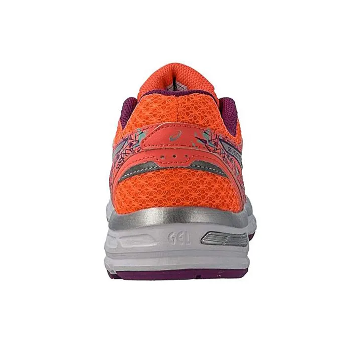 Asics Gel-Excite 4 Anti-Slip Wear-Resistant Low-Top Running Shoes Women's Orange Purple-3