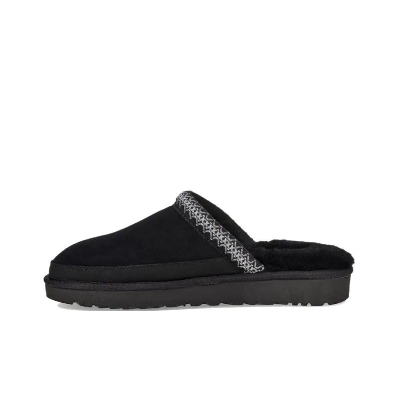 UGG Tasman Slip On Fleece Lined Shoe Black-0