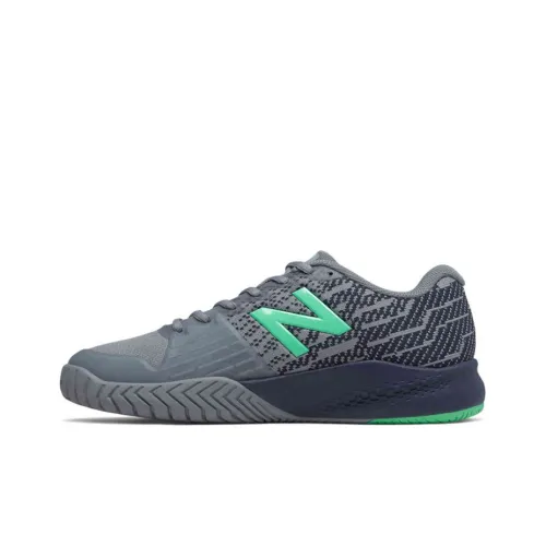 New Balance NB 996 Tennis Shoes Men Low-Top Dark Gray/Blue/Green