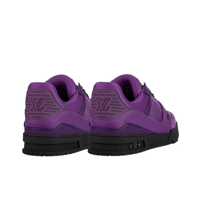 LOUIS VUITTON Trainers 'Purple With Black'-3