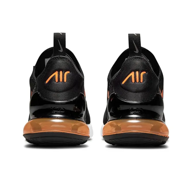 Nike Air Max 270 Black Total Orange GS-4