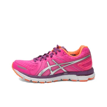 Asics Gel-Excel 33 Anti-Slip And Wear-Resistant Breathable Low-Top Running Shoes Women's Barbie Pink