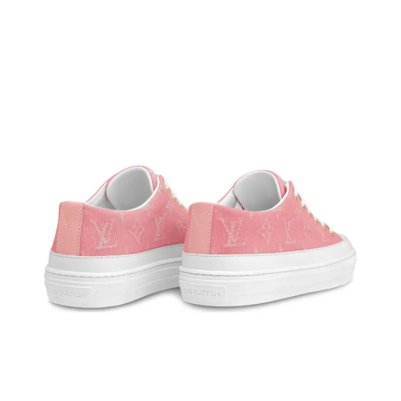 LOUIS VUITTON Stellar Low Top Sneakers Pink Women's-3