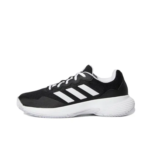 Adidas GameCourt Tennis Shoes Women's Low-Top Black