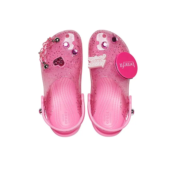 Crocs X Benefit Classic Clog 'Pink' Women's-4