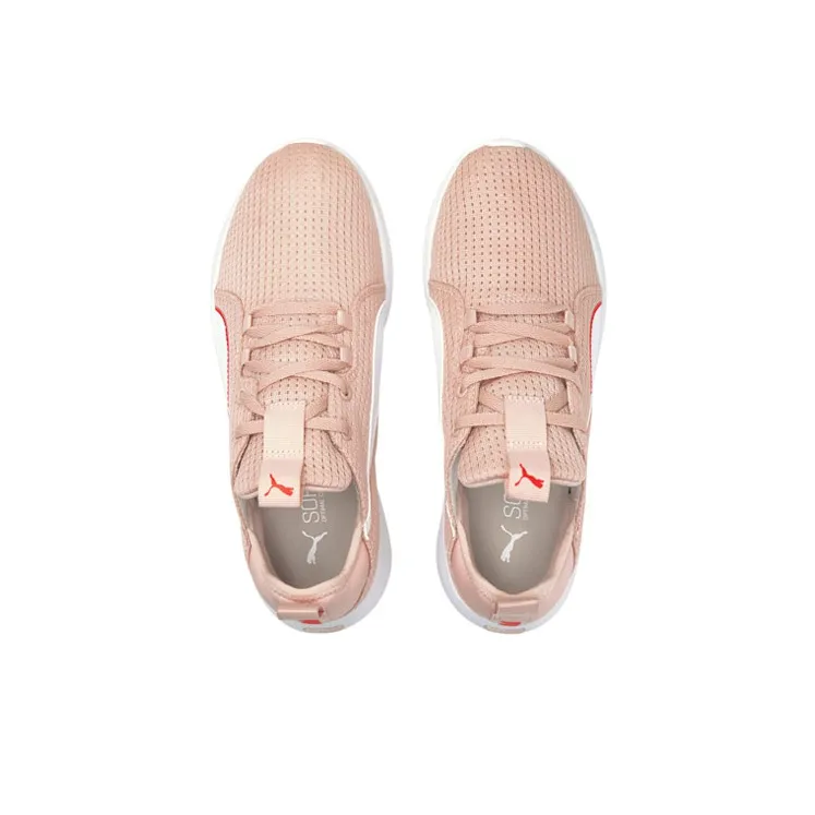 PUMA Axelion LS Cushioned Slip-Resistant Low-Top Running Shoes Women's Lotus Pink-2