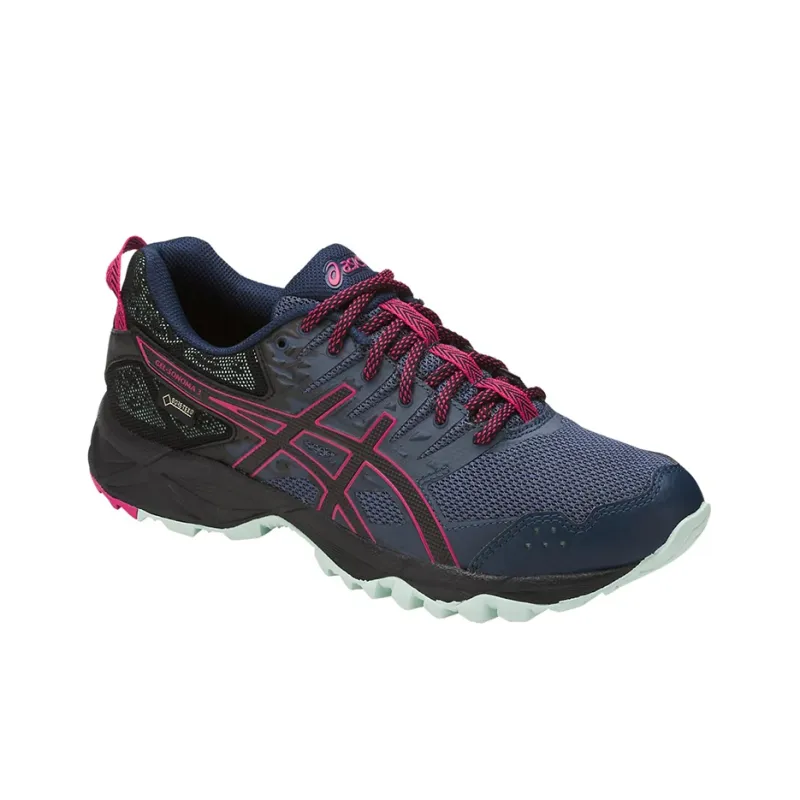 Asics Gel-Sonoma 3 Wear-Resistant Low-Top Running Shoes Women's Blue Purple-3
