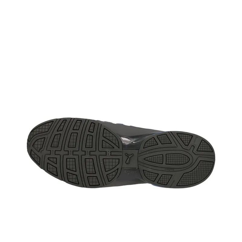 PUMA Axelion Slip-Resistant Lightweight Cushioning Low-Top Running Shoes Men's Black-4