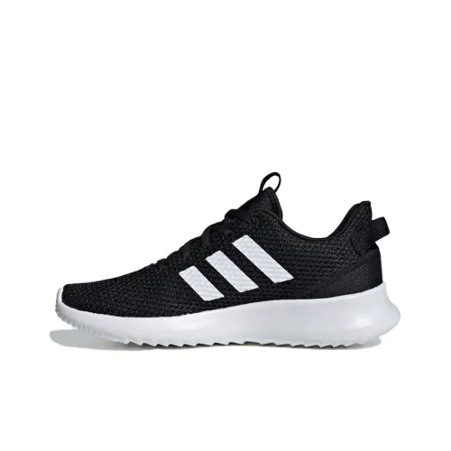 Adidas Neo Cloudfoam Running Shoes Women's Low-Top Black/White/Pink