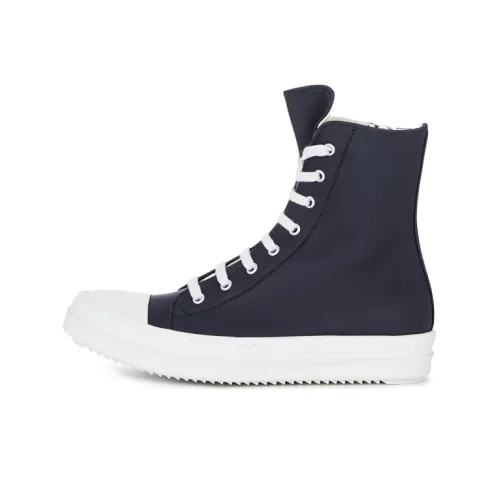 Rick Owens DRKSHDW Skateboard Shoes Men High-Top Black/White