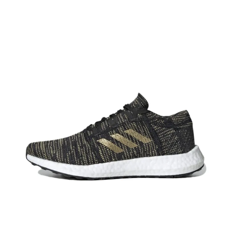 Adidas PureBoost Go 'Black Gold Metallic' Women's-0
