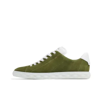 Jimmy Choo Diamond Wear-Resistant Slip-Resistant Low-Top Casual Skateboard Shoes Men's Light Olive Green