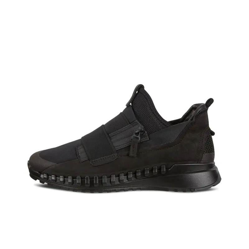 Ecco Zipflex Casual Shoes Women's Low Top Black-0