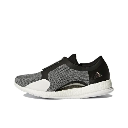 PureBoost X Women's Adidas Trainer Zip 'Black Silver Metallic' Women's