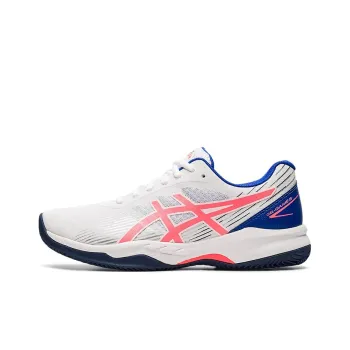 Asics Gel-Game 8 Clay/OC Wear-Resistant Slip-Resistant Low-Top Running Shoes Women's Pink White