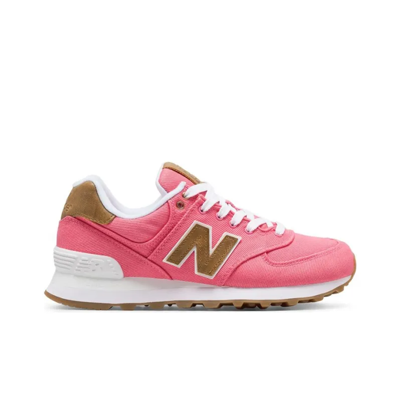 New Balance 574 Pink Beewax Women's-1