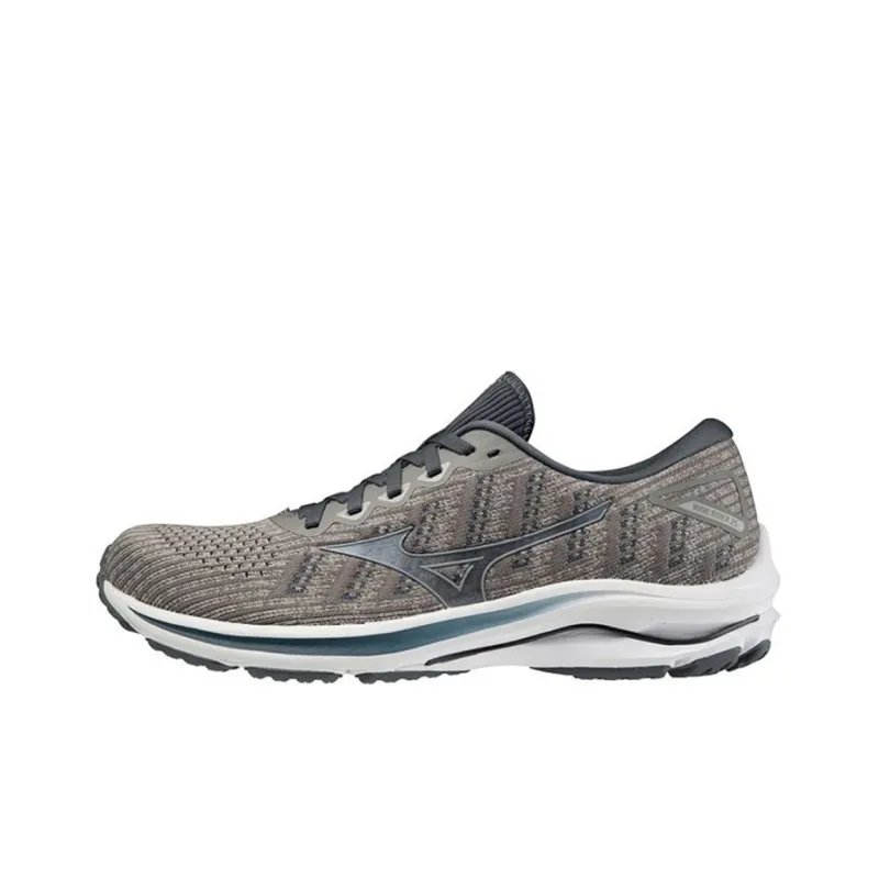 Mizuno Wave Rider 25 Waveknit Super Wide 'Grey'-0