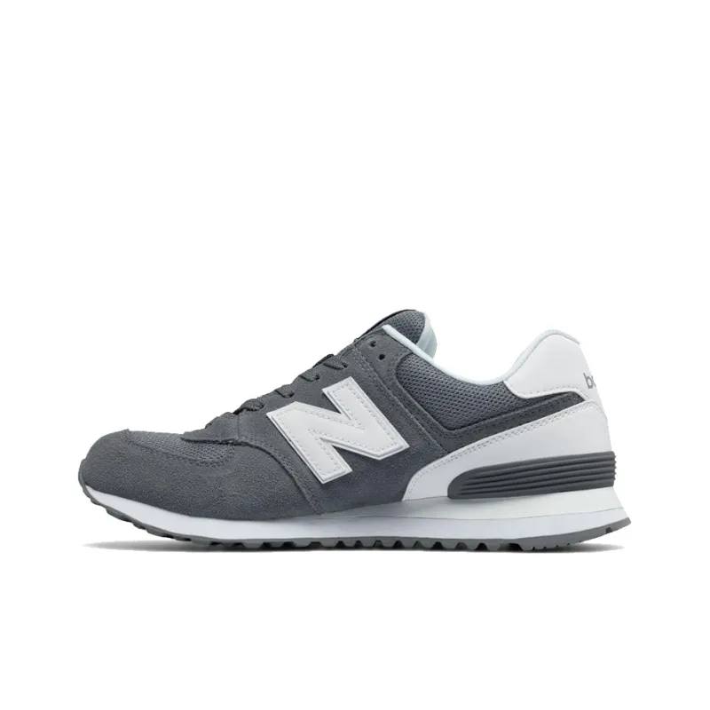 New Balance 574 Series Reflective Dark Grey/White-0