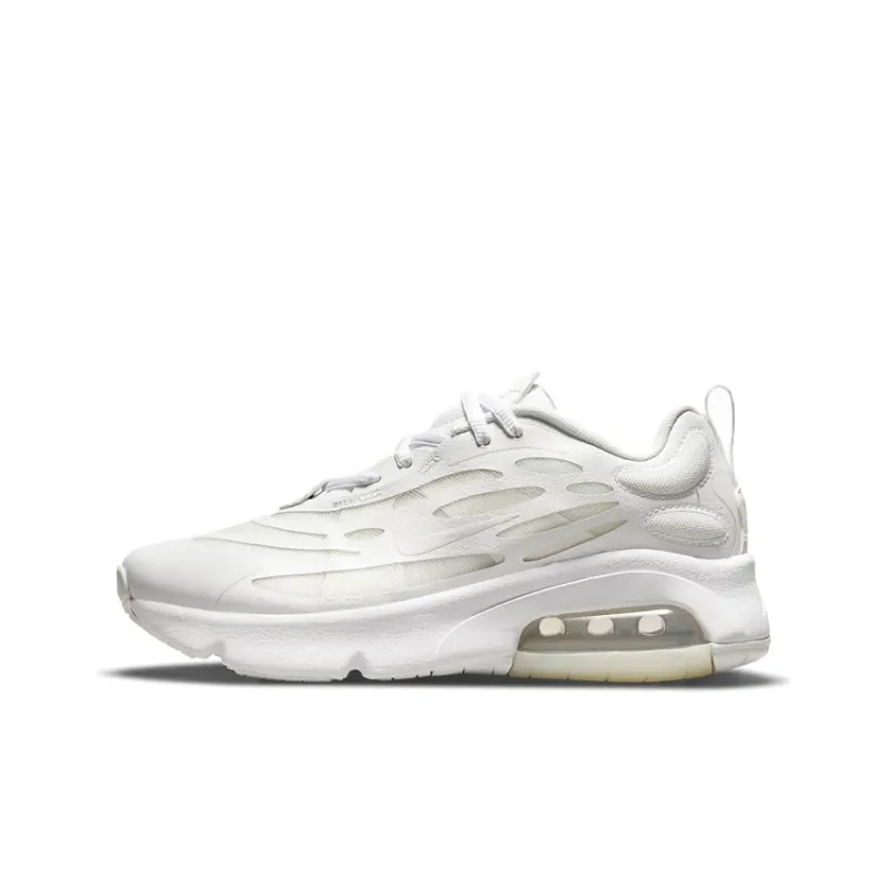 Nike Air Max Exosense Cushioning Breathable Wear-Resistant Slip-Resistant Low-Top Running Shoes GS Ecru-0