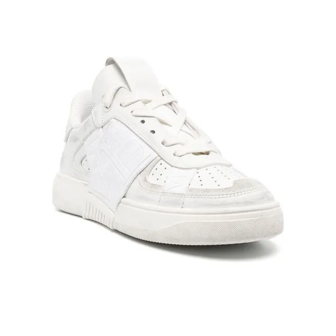 Valentino VL7N GARAVANI Low Top Stylish Skateboarding Shoes Women's White-2