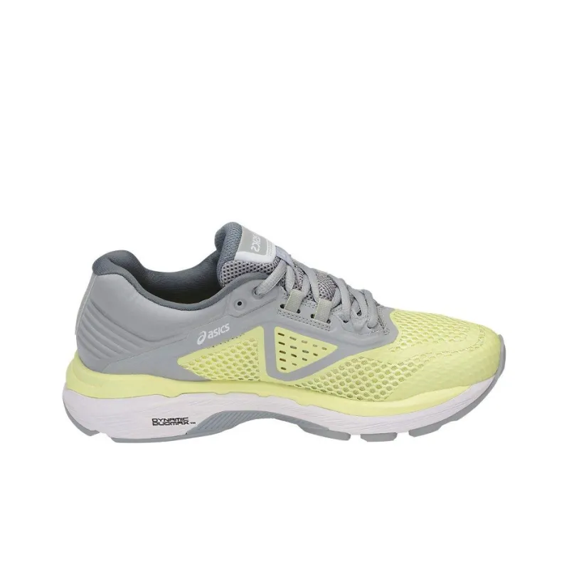 Asics Gt 2000 6 Running Shoes Women's Low Top Yellow/Gray-1