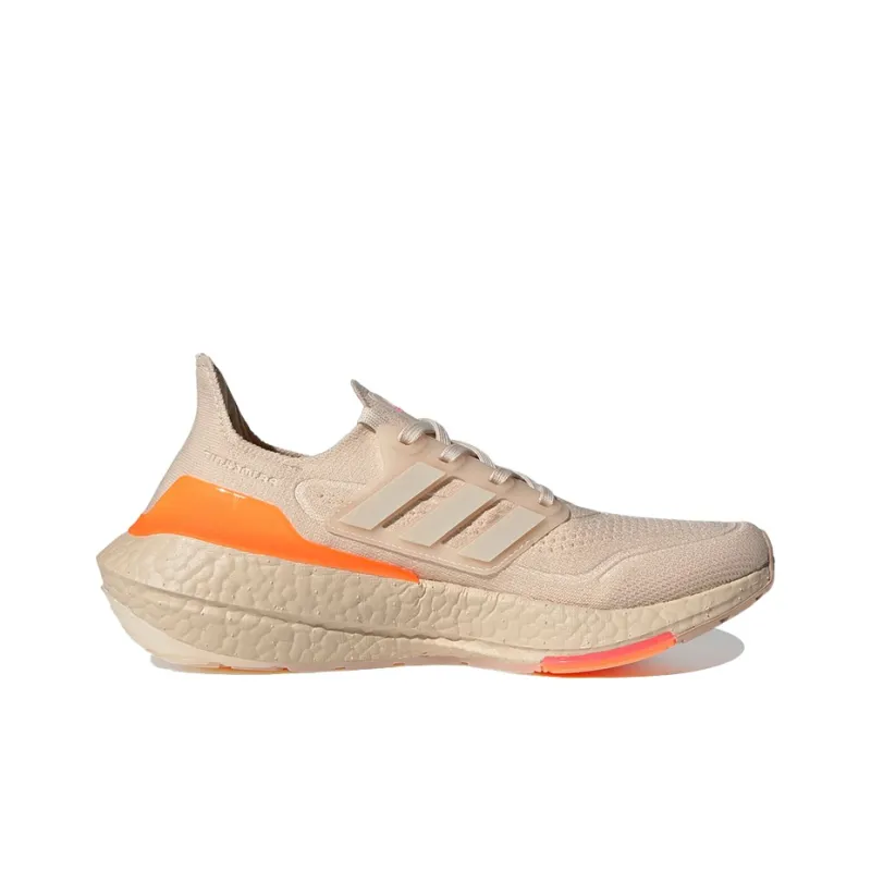 Adidas Ultra Boost 21 Halo Ivory Ultra Pop Women's-1