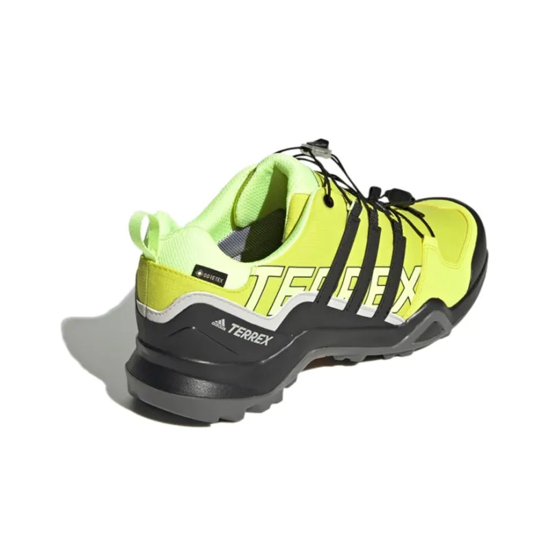 Adidas Terrex Swift R2 GTX Breathable Low-Top Outdoor Shoes Men's Yellow Black-3