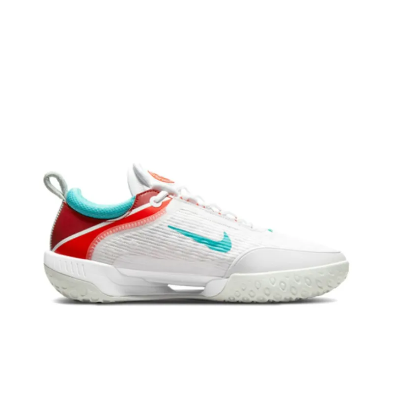 Nike Court Zoom Nxt 'White Habanero Red Washed Teal'-1