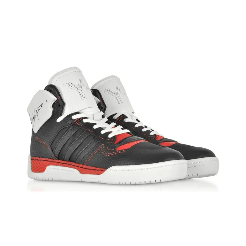 Adidas Y 3 Hayworth Black White Red-2