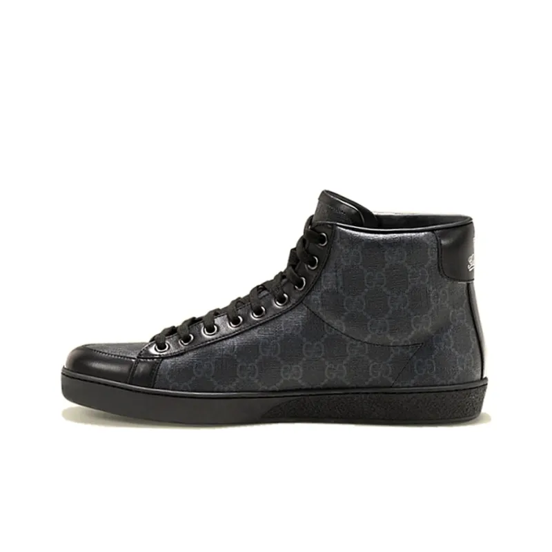 GUCCI GG Supreme High 'Black'-0