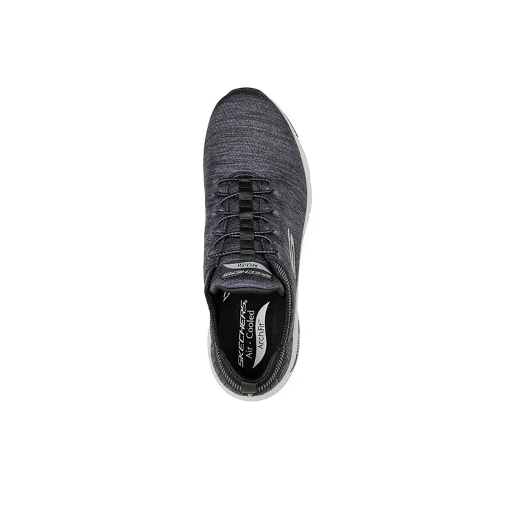 Skechers Arch Fit Waveport 'Black Grey'-3