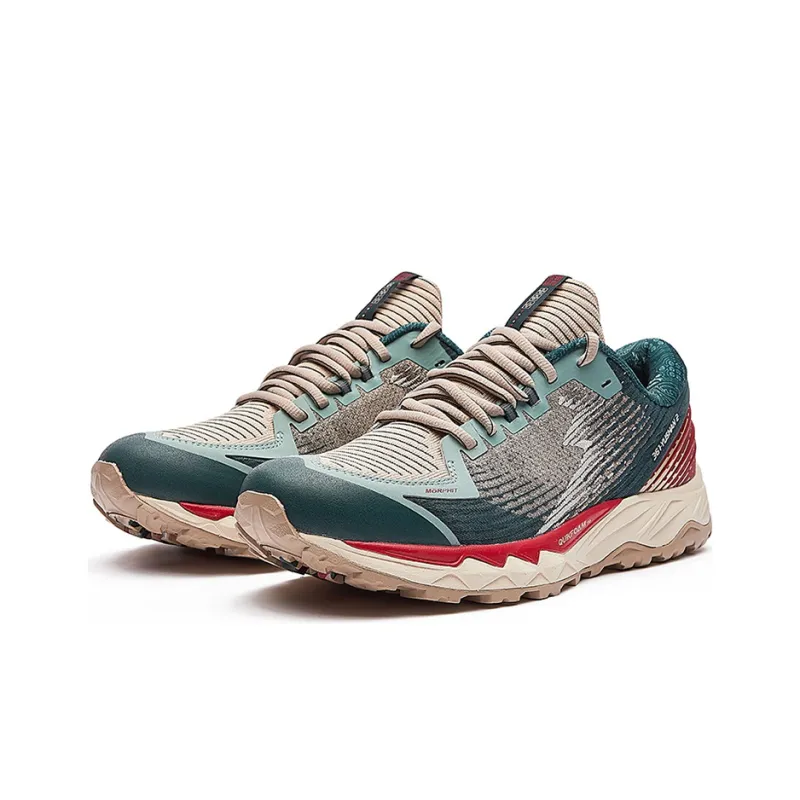 361° YUSHAN2 Yuan Chongshi Low Top Running Shoes Men's Wheat Brown-3
