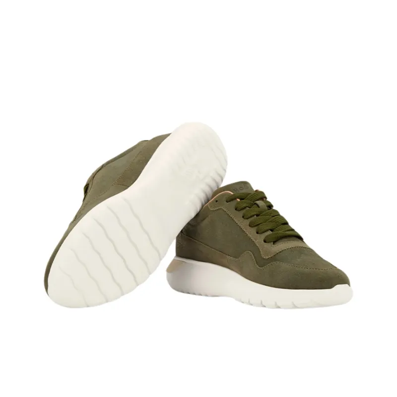 HOGAN Interactive Casual Shoes Women's Low-Top Green-4