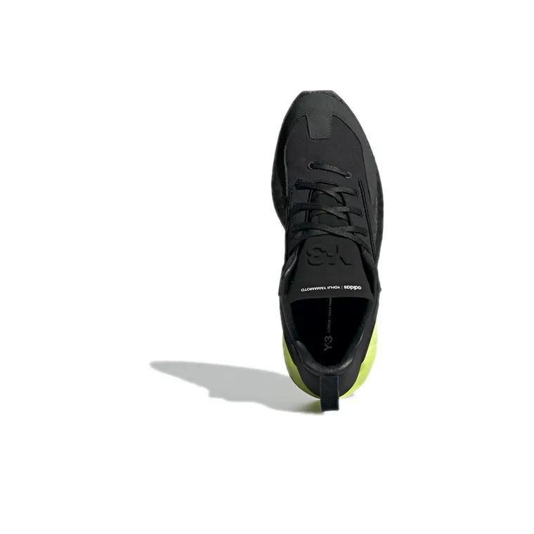 Adidas Y 3 Orisan Black Semi Frozen Yellow-4