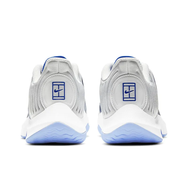 Nike Air Zoom GP Cushioning Anti-Slip And Wear-Resistant Low-Top Tennis Shoes Men's Gray Blue White-4
