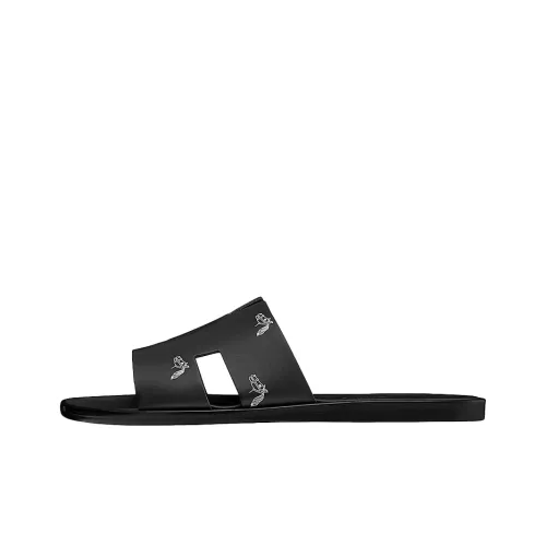 HERMES Izmir Slide Slippers Men Black