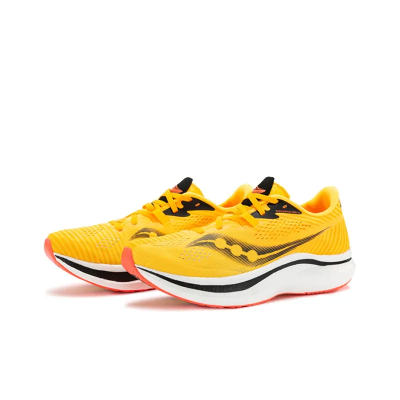 Saucony Endorphin Pro 2 ViZigold ViZired Yellow-2