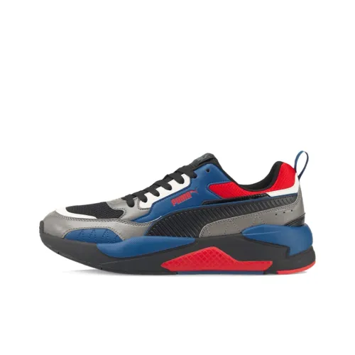 PUMA X-Ray 2 Casual Shoes Men Low-Top Gray/Black/Red/Blue