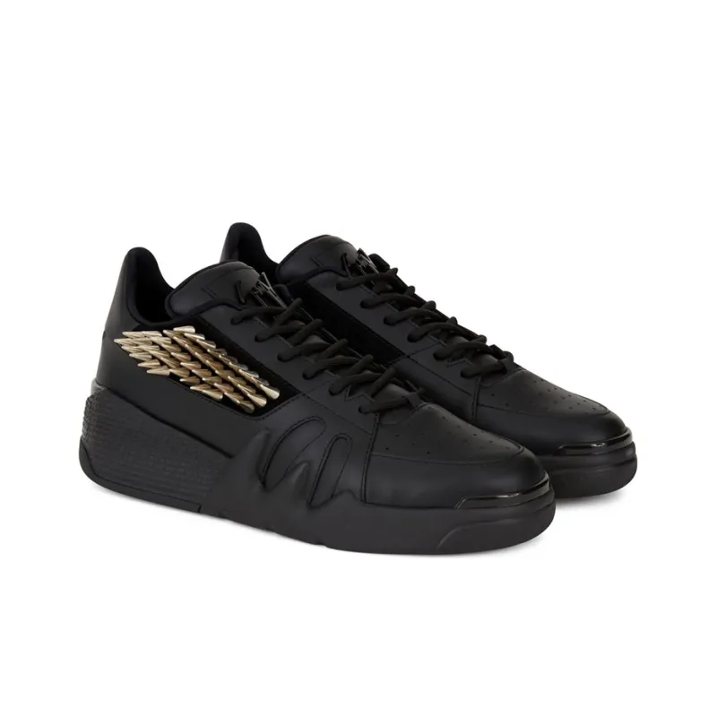 Giuseppe Zanotti/GZ Talon Low Top Stylish Skateboarding Shoes Men's Black-2