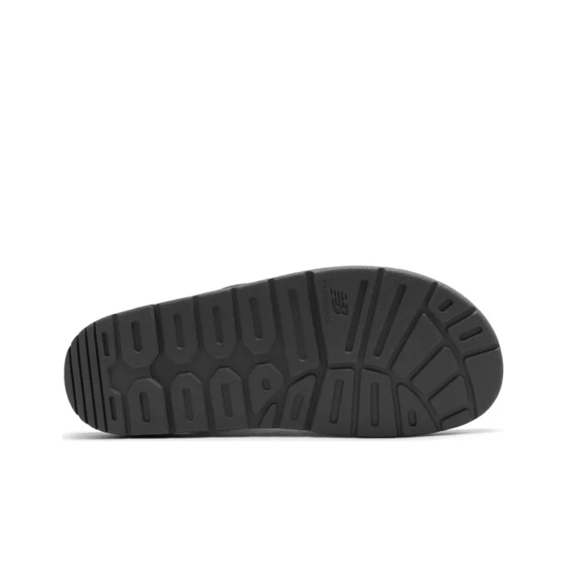 New Balance 3206 Series Velcro Open Toe Flat Heel Sports Dark Grey Sandals 'Dark Gray White'-3