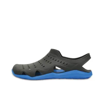 Crocs Swiftwater Wave Clogs 'Black Blue'