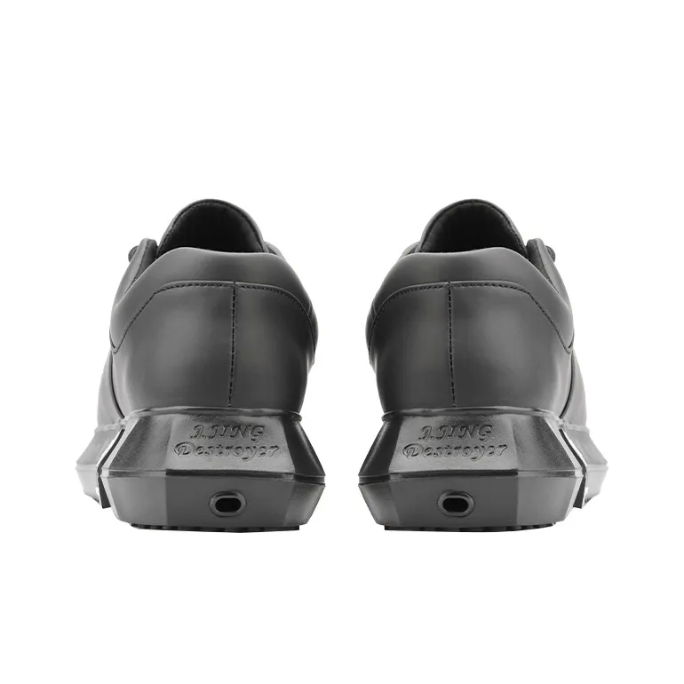 NORVINCY Stylish Skateboarding Shoes Unisex Black-3