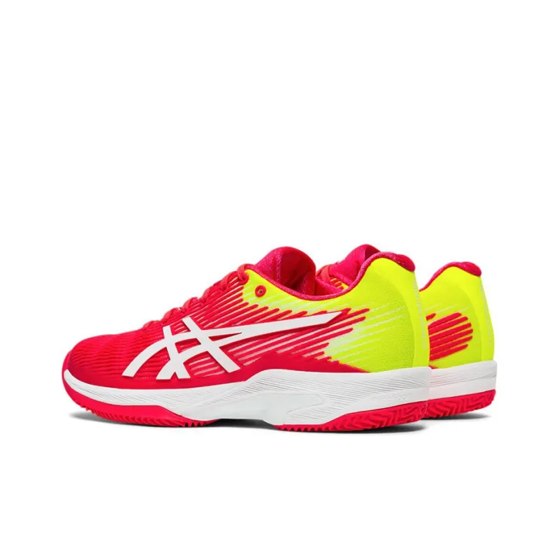Asics Solution Speed Ff Clay Red/White Women's-3