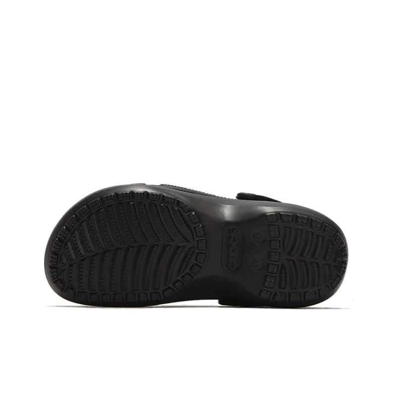 Crocs Classic Platform Clog Black Women's-3