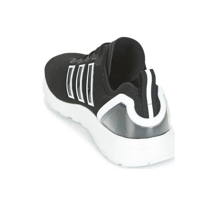 Adidas Originals Zx Flux Cozy Wear Resistant Running Shoes Black Unisex 'Black White'-4