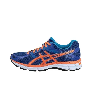 Asics Gel-Oberon 10 Wear-Resistant Low-Top Running Shoes Men's Blue Orange