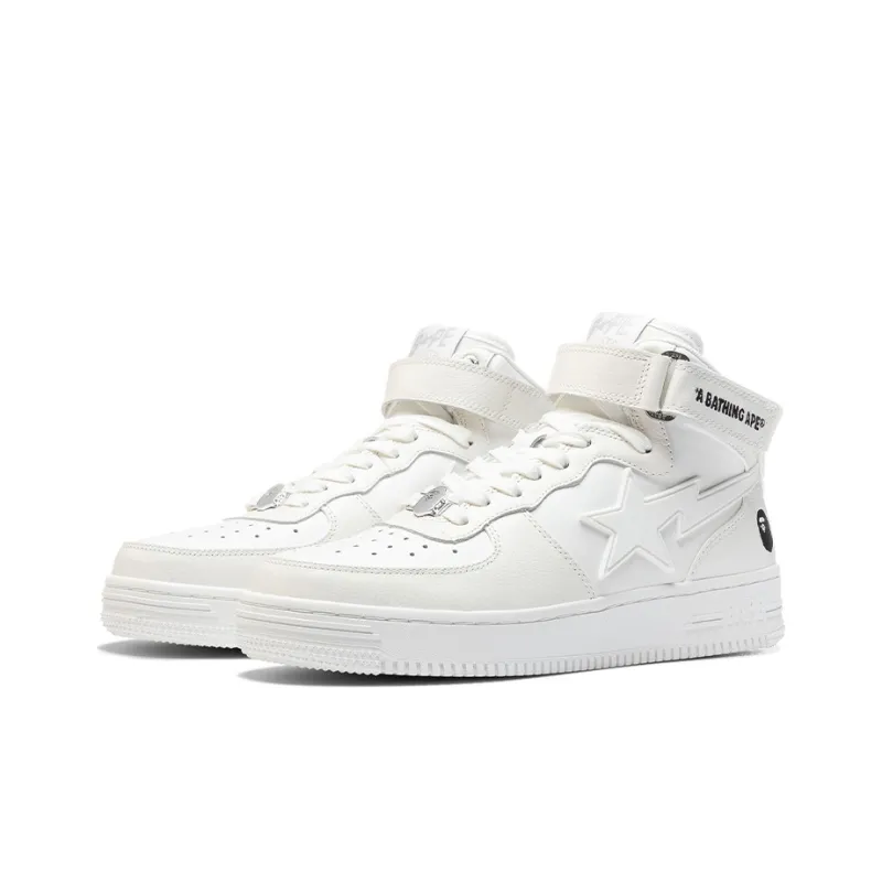 BAPE A BATHING APE Bape Sta Mid White-2